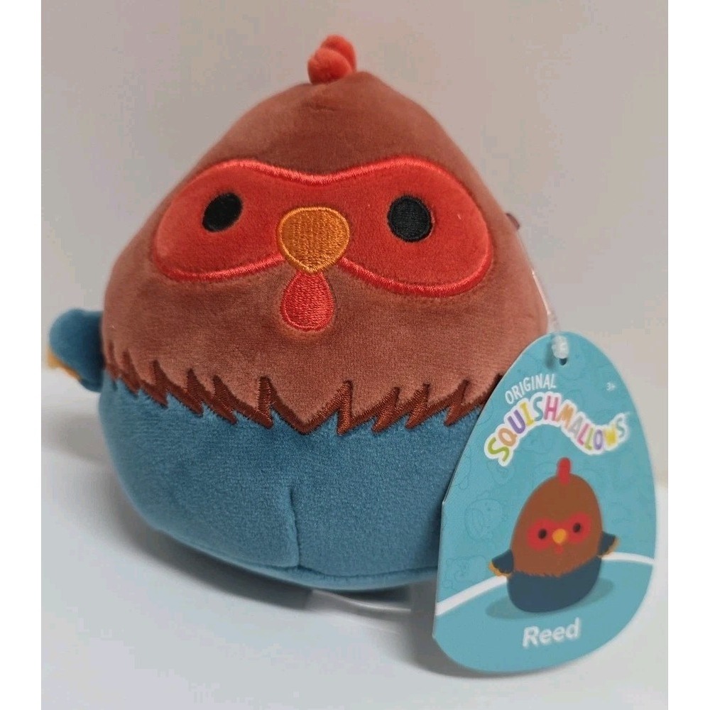 Squishmallows "Reed the Rooster" 5‎ Inch Soft Plush NEW